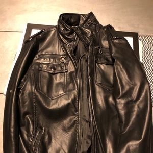 Faux Leather Jacket